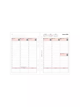 FILOFAX | Recharge d'agenda Semaine Professional allemand A5 2026 | 